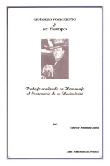 Antonio Machado y su tiempo